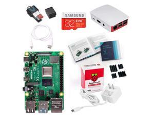 Vilros Raspberry Pi 4 Model B 4 GB Complete Starter Kit with Official Raspberry Pi Case (Red/White) Vilros Raspberry Pi 4 Model B 4 GB Complete Starter Kit with Official Raspberry Pi Case (Red/White)
