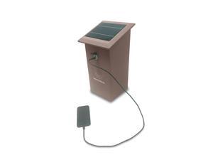 SuperCharge7™ Solar Powered USB Charging Station for Cell Phones, Brown, Phone Charger, Outdoor, Weatherproof SuperCharge7™ Solar Powered USB Charging Station for Cell Phones, Brown, Phone Charger, Outdoor, Weatherproof