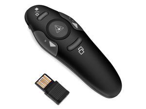 Wireless Presenter RF 2.4GHz USB PowerPoint Presentation Clicker PPT Remote Control Laser Pointer Slide Advancer Support Mac Wireless Presenter RF 2.4GHz USB PowerPoint Presentation Clicker PPT Remote Control Laser Pointer Slide Advancer Support Mac