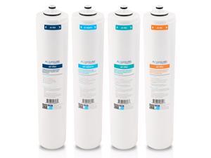 Aquasure Premier Series Complete 4 Stages Quick Change Filter Bundle with 75 GPD Reverse Osmosis Membrane Aquasure Premier Series Complete 4 Stages Quick Change Filter Bundle with 75 GPD Reverse Osmosis Membrane