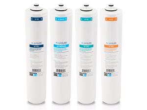 Aquasure Premier Series Complete 4 Stages Quick Change Filter Bundle with 100 GPD High Performance Reverse Osmosis Membrane Aquasure Premier Series Complete 4 Stages Quick Change Filter Bundle with 100 GPD High Performance Reverse Osmosis Membrane