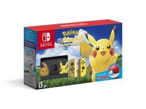 Nintendo Switch Pikachu & Eevee Special Edition Console with Pokemon: Let's Go, Pikachu! + Poke Ball Plus Nintendo Switch Pikachu & Eevee Special Edition Console with Pokemon: Let's Go, Pikachu! + Poke Ball Plus