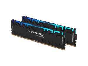 HyperX Predator RGB 16GB (2 x 8GB) 288-Pin DDR4 SDRAM DDR4 3200 (PC4 25600) Desktop Memory Model HX432C16PB3AK2/16 HyperX Predator RGB 16GB (2 x 8GB) 288-Pin DDR4 SDRAM DDR4 3200 (PC4 25600) Desktop Memory Model HX432C16PB3AK2/16