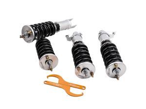 Coilovers Suspension Shocks Struts Kits for Acura Integra ( all model) 1990 -1993 for Honda Civic / CRX ( all model) 1988 -1991 for Honda Civic 1991-1995 for Honda Civic 1996-2000 Adj. Damper Gray Coilovers Suspension Shocks Struts Kits for Acura Integra ( all model) 1990 -1993 for Honda Civic / CRX ( all model) 1988 -1991 for Honda Civic 1991-1995 for Honda Civic 1996-2000 Adj. Damper Gray