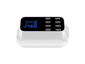 Portable Multi USB Charger Travel Charger 8000mAh 8 USB Charger Station Dock LED Display Smart 8 USB Ports Charger Hub Portable Multi USB Charger Travel Charger 8000mAh 8 USB Charger Station Dock LED Display Smart 8 USB Ports Charger Hub