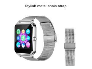MCBOSON Z60 Bluetooth Smart Wrist Watch Stainless Steel For Android Phone iOS GSM SIM MCBOSON Z60 Bluetooth Smart Wrist Watch Stainless Steel For Android Phone iOS GSM SIM