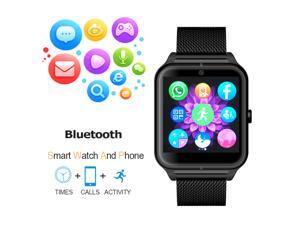 MCBOSON Z60 Bluetooth Smart Wrist Watch Stainless Steel For Android Phone iOS GSM SIM MCBOSON Z60 Bluetooth Smart Wrist Watch Stainless Steel For Android Phone iOS GSM SIM