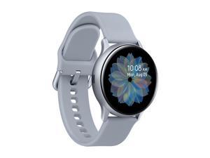Samsung Galaxy Watch Active 2 (44mm) - Aluminum/Fluoroelastomer Band (BT Version) 5ATM, IP68, MIL-STD-810G - International Version - No Warranty in the USA Samsung Galaxy Watch Active 2 (44mm) - Aluminum/Fluoroelastomer Band (BT Version) 5ATM, IP68, MIL-STD-810G - International Version - No Warranty in the USA