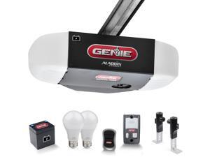 Stealth750 Essentials - 1-1/4 HPc Belt Drive Garage Door Opener with Battery Back-Up - Plus Aladdin Connect & LED light bulbs Stealth750 Essentials - 1-1/4 HPc Belt Drive Garage Door Opener with Battery Back-Up - Plus Aladdin Connect & LED light bulbs