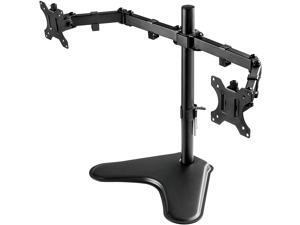 HUANUO HNCM1 Swivel Dual Monitor Mount Free Standing for 13" - 32" Screens and Heavy for 17.6 lbs. per Arm, Swivel and Tilt Adjustable HUANUO HNCM1 Swivel Dual Monitor Mount Free Standing for 13" - 32" Screens and Heavy for 17.6 lbs. per Arm, Swivel and Tilt Adjustable