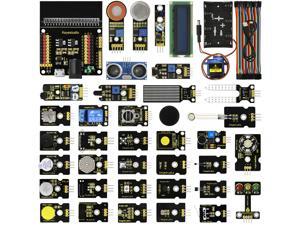 Keyestudio Temperature Ultrasonic Pressure Flame Sound Sensor 37 in 1 Kit for BBC Micro:Bit Keyestudio Temperature Ultrasonic Pressure Flame Sound Sensor 37 in 1 Kit for BBC Micro:Bit