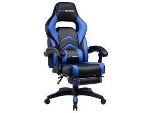 GTPOFFICE Gaming Chair Racing Style Office Swivel Computer Desk Chair Ergonomic Conference Executive Manager Work Chair PU Leather High Back Adjustable Task Chair with Lumbar and Padded Footrest GTF39 GTPOFFICE Gaming Chair Racing Style Office Swivel Computer Desk Chair Ergonomic Conference Executive Manager Work Chair PU Leather High Back Adjustable Task Chair with Lumbar and Padded Footrest GTF39