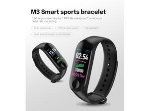M3 Smart band Fitness Tracker, Activity Tracker with Heart Rate Monitor, Waterproof Smart Watch Band with Step Counter, Pedometer, Sleep Monitor for Kids Women and Men M3 Smart band Fitness Tracker, Activity Tracker with Heart Rate Monitor, Waterproof Smart Watch Band with Step Counter, Pedometer, Sleep Monitor for Kids Women and Men