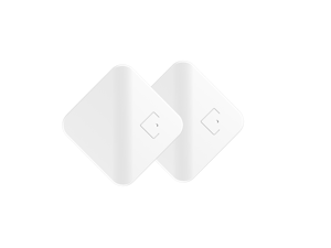 CubiTag Bluetooth 5 Key Tracker | Phone & Wallet Locator | Lost Item Finder | Replaceable Battery | Pet Tracking Chip Water & Dust Resistant - Titanium White Bundle - 2 Units CubiTag Bluetooth 5 Key Tracker | Phone & Wallet Locator | Lost Item Finder | Replaceable Battery | Pet Tracking Chip Water & Dust Resistant - Titanium White Bundle - 2 Units