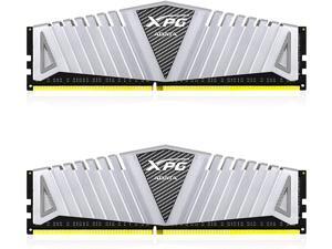XPG Z1 DDR4 3000MHz (PC4 24000) 16GB (2x8GB) Gaming Memory Modules, Silver (AX4U300038G16-DSZ1) XPG Z1 DDR4 3000MHz (PC4 24000) 16GB (2x8GB) Gaming Memory Modules, Silver (AX4U300038G16-DSZ1)