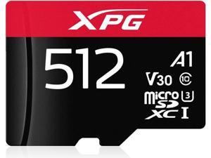 XPG 512GB microSDXC Flash Card Model AUSDX512GUI3XPGA1-R XPG 512GB microSDXC Flash Card Model AUSDX512GUI3XPGA1-R