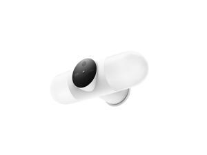 Litmor Home Security Floodlight Camera, Motion-Activated Floodlight with Two-Way Talk and Siren Alarm, 180° Camera View, 2K resolution, Color Night Vision, White Litmor Home Security Floodlight Camera, Motion-Activated Floodlight with Two-Way Talk and Siren Alarm, 180° Camera View, 2K resolution, Color Night Vision, White