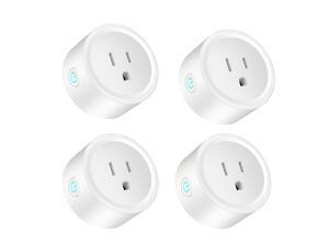 YM-WS-1 WiFi Smart Socket Plug-in Module with Amazon Alexa & Google Home Compatibility, 10A - 4 Pack YM-WS-1 WiFi Smart Socket Plug-in Module with Amazon Alexa & Google Home Compatibility, 10A - 4 Pack