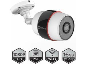 EZVIZ 1080p Outdoor WiFi Bullet Camera, Motion Detection, Night Vision, Audio EZVIZ 1080p Outdoor WiFi Bullet Camera, Motion Detection, Night Vision, Audio