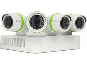EZVIZ 3MP TVI Surveillance System, 4 Channels, 4 Cameras, 1TB HDD EZVIZ 3MP TVI Surveillance System, 4 Channels, 4 Cameras, 1TB HDD