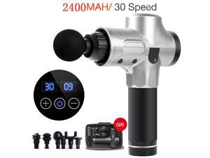 Muscle Massage Gun 30 Speeds Percussive Vibration Therapy Deep Tissue Massager Relax Pain Relief Fascia Massage Machine 6 Heads Muscle Massage Gun 30 Speeds Percussive Vibration Therapy Deep Tissue Massager Relax Pain Relief Fascia Massage Machine 6 Heads