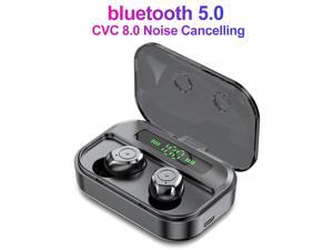 TWS Bluetooth Earphone 5.0 Wireless Headphones With Microphone LED Display Earphones Waterproof Noise Cancelling Headsets TWS Bluetooth Earphone 5.0 Wireless Headphones With Microphone LED Display Earphones Waterproof Noise Cancelling Headsets