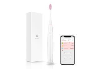 Oclean Air Smart Sonic Electric Toothbrush with Pressure Sensor, a Lifetime of Free Brush Heads, 2.5 Hour Quick Charge 30 Days Battery Life, 3 Brushing Modes, 2 Intensity Settings, Pink Oclean Air Smart Sonic Electric Toothbrush with Pressure Sensor, a Lifetime of Free Brush Heads, 2.5 Hour Quick Charge 30 Days Battery Life, 3 Brushing Modes, 2 Intensity Settings, Pink