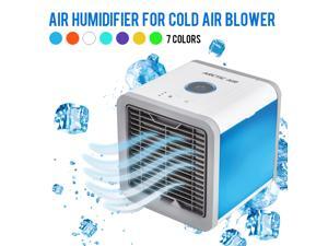 USB Mini Portable Air Conditioner Humidifier Purifier 7 Colors Light Desktop Air Cooling Fan Air Cooler Fan for Office Home USB Mini Portable Air Conditioner Humidifier Purifier 7 Colors Light Desktop Air Cooling Fan Air Cooler Fan for Office Home