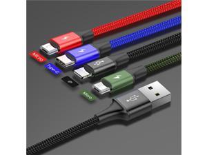 Baseus 4 in 1 USB Cable for iPhone X xs max Charger Cable 3 in 1 Micro USB Type C Cable for Samsung Galaxy S9 S8 Plus Baseus 4 in 1 USB Cable for iPhone X xs max Charger Cable 3 in 1 Micro USB Type C Cable for Samsung Galaxy S9 S8 Plus