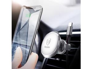 Baseus Magnetic Car Phone Holder For iPhone Samsung Magnet Mobile Phone Holder Stand Air Vent Mount Car Holder & Cable Organizer Baseus Magnetic Car Phone Holder For iPhone Samsung Magnet Mobile Phone Holder Stand Air Vent Mount Car Holder & Cable Organizer