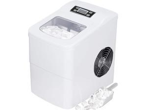 Tavata Portable Automatic Stainless Ice Maker Machinefor Countertop, 9 Ice Cubes ready in 8 Minutes,Makes 26 lbs of Ice per 24 hours,with See-through Lid and LED lights Tavata Portable Automatic Stainless Ice Maker Machinefor Countertop, 9 Ice Cubes ready in 8 Minutes,Makes 26 lbs of Ice per 24 hours,with See-through Lid and LED lights