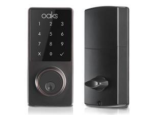 Oaks Labs Bluetooth Electronic Deadbolt Smart Door Lock, LED Touch Screen Keypad, Smart Phone Enabled Keyless Access, Easy to Install Oaks Labs Bluetooth Electronic Deadbolt Smart Door Lock, LED Touch Screen Keypad, Smart Phone Enabled Keyless Access, Easy to Install