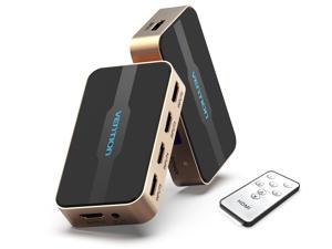 Vention HDMI Switch ,High Speed 4K@30Hz 5 Port HDMI Selector 5 in 1 out HDMI Switcher Splitter with IR Remote Control for Xbox 360/One, PS4/PS3, Blu-ray Player, Apple TV Vention HDMI Switch ,High Speed 4K@30Hz 5 Port HDMI Selector 5 in 1 out HDMI Switcher Splitter with IR Remote Control for Xbox 360/One, PS4/PS3, Blu-ray Player, Apple TV