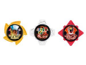 Saban's Power Rangers Ninja Steel Ninja Power Star 3 Pack (Gold/Red/White) Saban's Power Rangers Ninja Steel Ninja Power Star 3 Pack (Gold/Red/White)