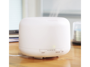 Essential Oil Diffuser, 5 In 1 Ultrasonic Aromatherapy Fragrant Oil Humidifier Vaporizer, Timer and Auto-Off Safety Switch, 14 LED Light Colors 500ml Essential Oil Diffuser, 5 In 1 Ultrasonic Aromatherapy Fragrant Oil Humidifier Vaporizer, Timer and Auto-Off Safety Switch, 14 LED Light Colors 500ml