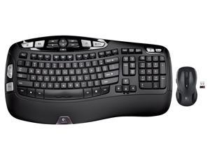 New Logitech MK550 Wireless Keyboard and Mouse Combo — Includes Keyboard and Mouse, Long Battery Life, Ergonomic Wave Design with cushioned palm rest, Powerful 2.4 GHz wireless connection New Logitech MK550 Wireless Keyboard and Mouse Combo — Includes Keyboard and Mouse, Long Battery Life, Ergonomic Wave Design with cushioned palm rest, Powerful 2.4 GHz wireless connection