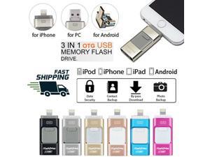 Flash Drive USB Memory Stick HD USB 2.0 Disk 3 in 1 For IOS iPhone Android PC OTG 8GB/16GB/32GB/64GB/128GB Flash Drive USB Memory Stick HD USB 2.0 Disk 3 in 1 For IOS iPhone Android PC OTG 8GB/16GB/32GB/64GB/128GB