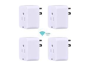 Smart Plug, POWRUI Mini WIFI Outlet Compatible With Amazon Alexa & Google Home,No Hub Required Timing Function Control Your Home,ETL certified, (4 pack) Smart Plug, POWRUI Mini WIFI Outlet Compatible With Amazon Alexa & Google Home,No Hub Required Timing Function Control Your Home,ETL certified, (4 pack)