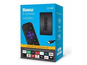 Roku 3930R Express HD Streaming Media Player 2019 - Black 1080p Roku 3930R Express HD Streaming Media Player 2019 - Black 1080p