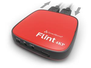 ClonerAlliance Flint 4KP, 4K Passthrough and Live Commentary Video Capture Device. Ultra Low Latency. 1080p 60fps for Gaming Consoles, Camcorder, DSLR ClonerAlliance Flint 4KP, 4K Passthrough and Live Commentary Video Capture Device. Ultra Low Latency. 1080p 60fps for Gaming Consoles, Camcorder, DSLR