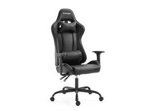 GTRanger Gaming Chair Racing Style Ergonomic Adjustable Chair High Back Computer Desk Chair (Black) GTRanger Gaming Chair Racing Style Ergonomic Adjustable Chair High Back Computer Desk Chair (Black)