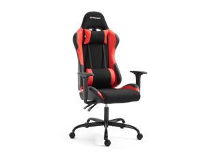 GTRanger Gaming Chair Racing Style Ergonomic Adjustable Chair High Back Computer Desk Chair (Fabric red & Fabric Black) GTRanger Gaming Chair Racing Style Ergonomic Adjustable Chair High Back Computer Desk Chair (Fabric red & Fabric Black)