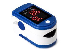Pulse Oximeter Fingertip Blood Oxygen Monitor With Carry Case - Dark Blue Pulse Oximeter Fingertip Blood Oxygen Monitor With Carry Case - Dark Blue