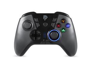 GameSir PC Game Controller T4, Wireless Gaming Controller for Windows 7 8 10, Rechargeable Dual Shock Gamepad Joystick, Semi-Transparent Design with LED Backlight GameSir PC Game Controller T4, Wireless Gaming Controller for Windows 7 8 10, Rechargeable Dual Shock Gamepad Joystick, Semi-Transparent Design with LED Backlight