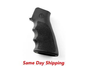 Hogue 15000 Pistol Style Grip OverMolded Rubber Black w/Finger Grooves Rifle Hogue 15000 Pistol Style Grip OverMolded Rubber Black w/Finger Grooves Rifle