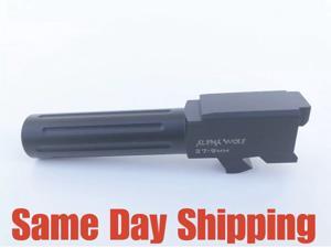 Lone Wolf AlphaWolf Barrel For GLOCK 27/33 9mm Conversion Fluted Stainless Black AW-279N Free Same Day Shipping Lone Wolf AlphaWolf Barrel For GLOCK 27/33 9mm Conversion Fluted Stainless Black AW-279N Free Same Day Shipping