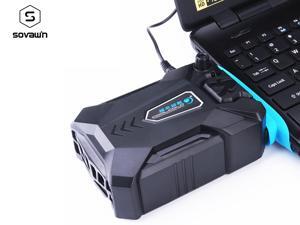 Vacuum Portable Notebook Laptop Cooler USB Air External Extracting Cooling Fan for Laptop Speed Adjustable for 15 15.6 17 Inch Vacuum Portable Notebook Laptop Cooler USB Air External Extracting Cooling Fan for Laptop Speed Adjustable for 15 15.6 17 Inch