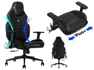 FAUNOW High Back PU Leather Adjustable Swivel Rolling Massage Chair E-Sports Racing Style Reclining Office Chairs with Headrest and Lumbar Support Big-Tall Ergonomic Computer Gaming Chair for Adults FAUNOW High Back PU Leather Adjustable Swivel Rolling Massage Chair E-Sports Racing Style Reclining Office Chairs with Headrest and Lumbar Support Big-Tall Ergonomic Computer Gaming Chair for Adults