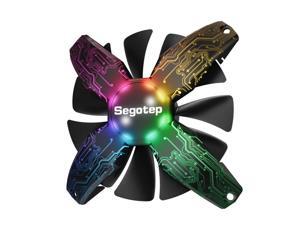 Chassis Fan Computer Desktop 120mm Mute Frameless Cooling Colorful Changeable Color 4Pin 12V Fans Chassis Fan Computer Desktop 120mm Mute Frameless Cooling Colorful Changeable Color 4Pin 12V Fans