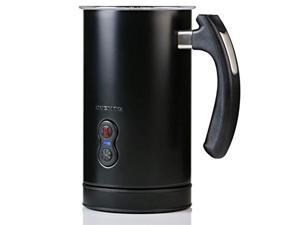 Ovente Electric Milk Frother with 4 Ounce Frothing and 8 Ounce Heating Capacity, Stainless Steel Double Wall Insulated Milk Steamer for Hot Cocoa, Cappuccino, Black (FR3608B) Ovente Electric Milk Frother with 4 Ounce Frothing and 8 Ounce Heating Capacity, Stainless Steel Double Wall Insulated Milk Steamer for Hot Cocoa, Cappuccino, Black (FR3608B)